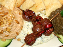 Black Bottle's lamb w sumac hummus.JPG